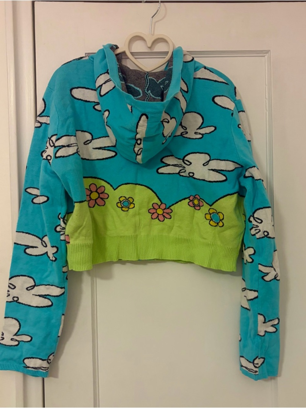 NWT - DOLLS KILL X THE POWERPUFF GIRLS SIGNAL IN THE SKY ZIP-UP HOODIE - XL - Picture 5 of 9